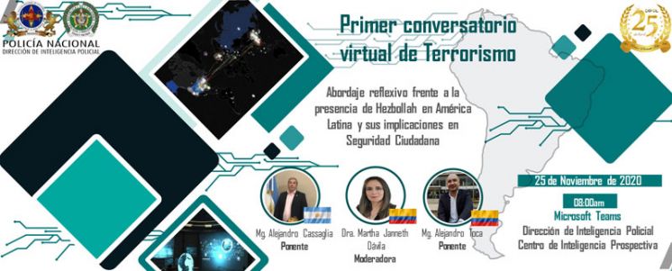 Conversatorio virtual “Actores extrarregionales en América Latina: securitización, terrorismo y crimen organizado”