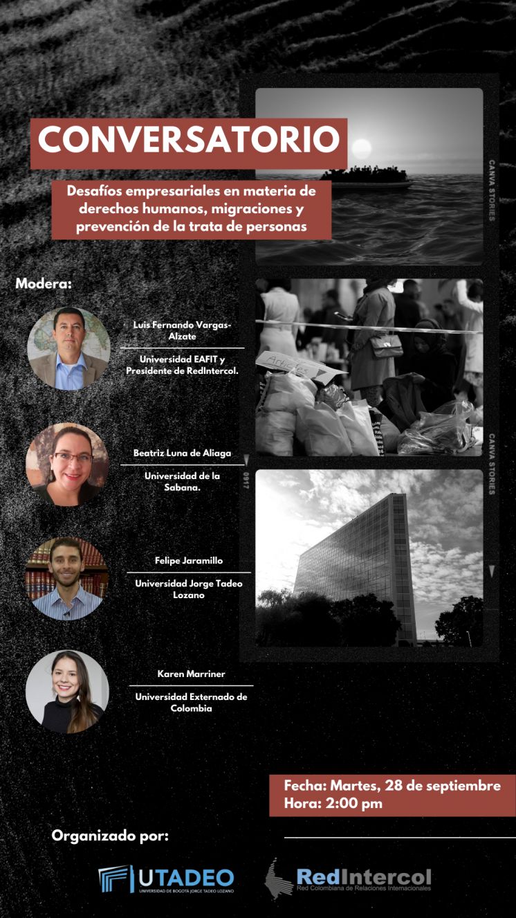 Conversatorio: Desafíos empresariales en materia de derechos humanos, migraciones y prevención de la trata de personas.