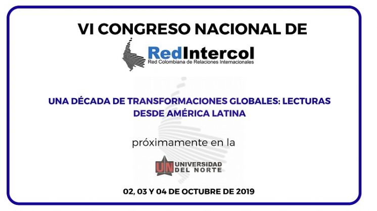 VI Congreso Nacional de RedIntercol