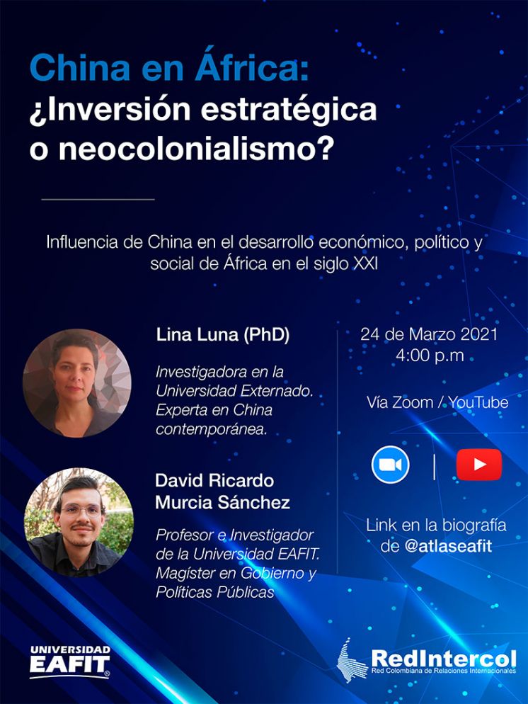 Conversatorio China en África: ¿Inversión estratégica o neocolonialismo?