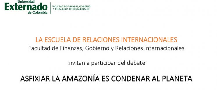 Asfixiar La Amazonía es condenar al planeta
