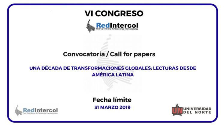 VI Congreso de RedIntercol