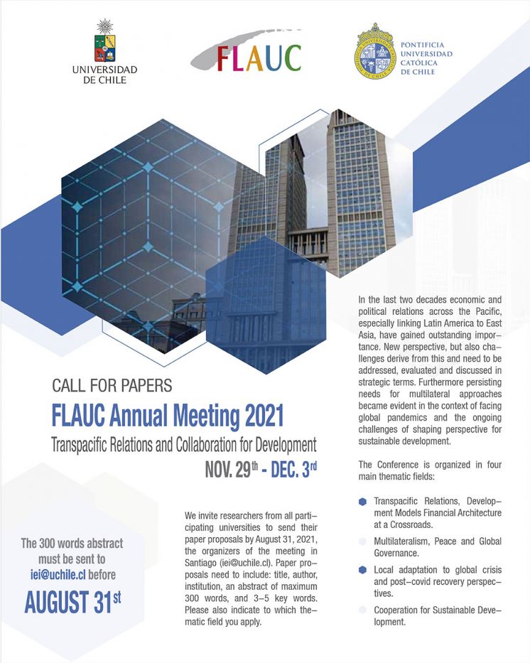 Call for papers - Reunión Anual FLAUC 2021