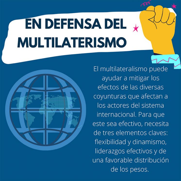 Infografía “En defensa del multilateralismo&quot;