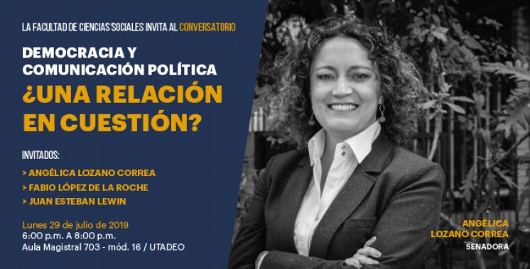 Lanzamiento Maestría en Comunicación Política de la UTadeo